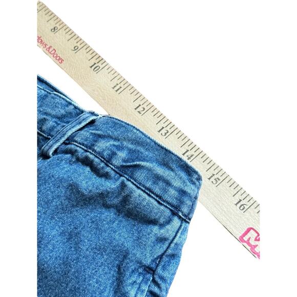 White Stag Denim Jeans Petite 14 Elastic Waist Button Zipper Classic Grannycore - Picture 6 of 6